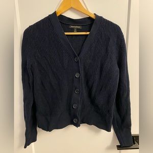 Navy  Banana Republic cardigan